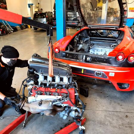 riparazione del motore