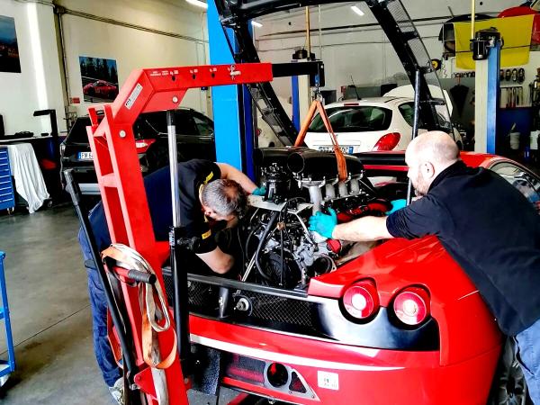 riparazione del motore